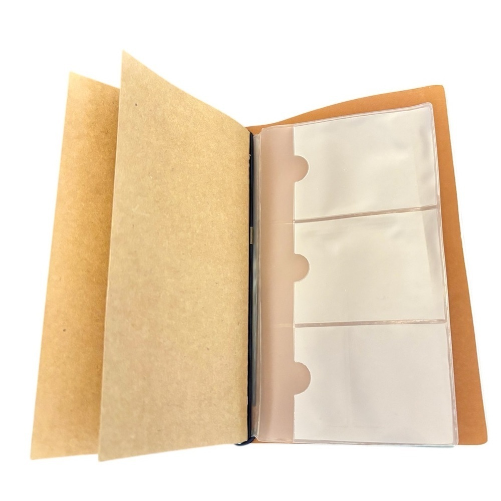 Travelers Notebook Journal Refillable Faux Leather A3 Zodiac Pisces Turquoise - Picture 7 of 7
